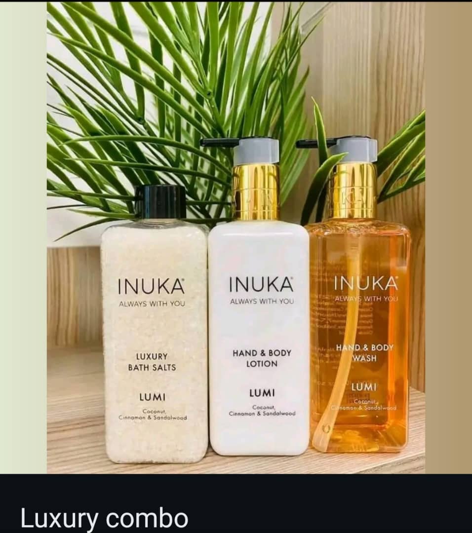 Lumi Luxury Combo (Bath Salts + Lotion + Body Wash)